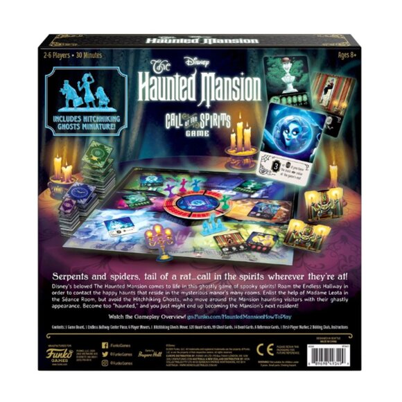 Funko Games: Disney Haunted Mansion - Call of the Spirits Game - Picture 3 of 3